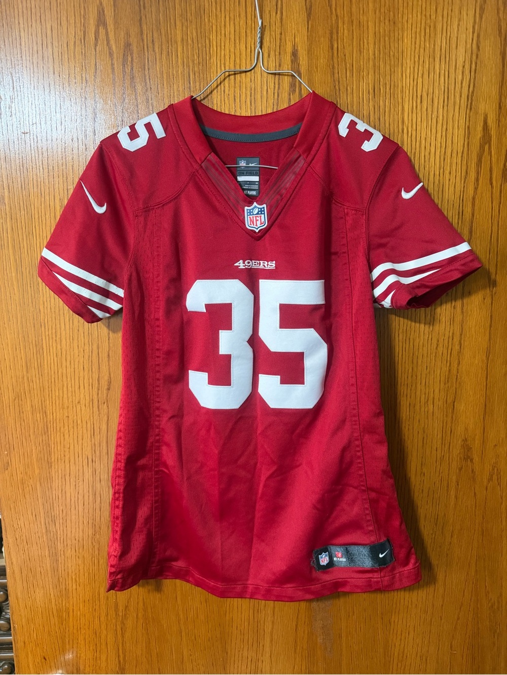 NFL Adult Unisex Small Reid #35 San Francisco 49ers Jersey